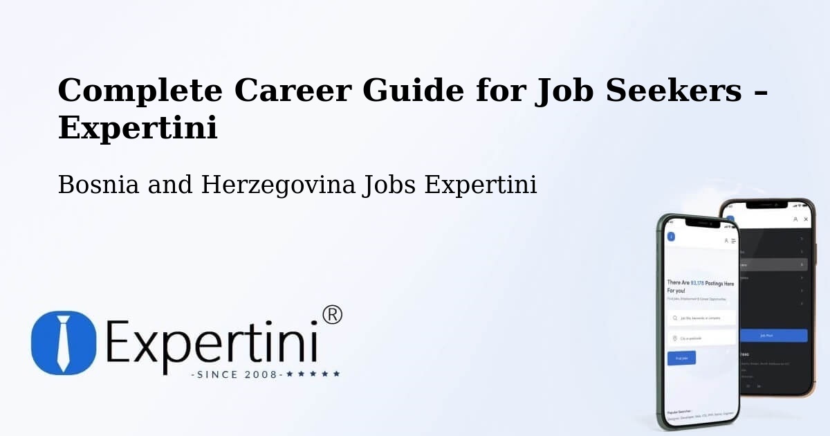 Career Guide for Job Seekers – Goražde - Goražde, Bosnia and Herzegovina Jobs Expertini
