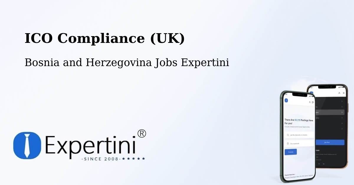 UK Data Protection & ICO Compliance – Goražde - Bosnia and Herzegovina Jobs Expertini
